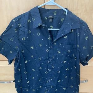 Youth short sleeve button up